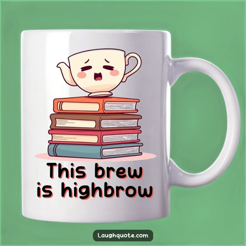 Funny Bewildered Teacup Mug: A Hilarious Gift for Book Lovers!