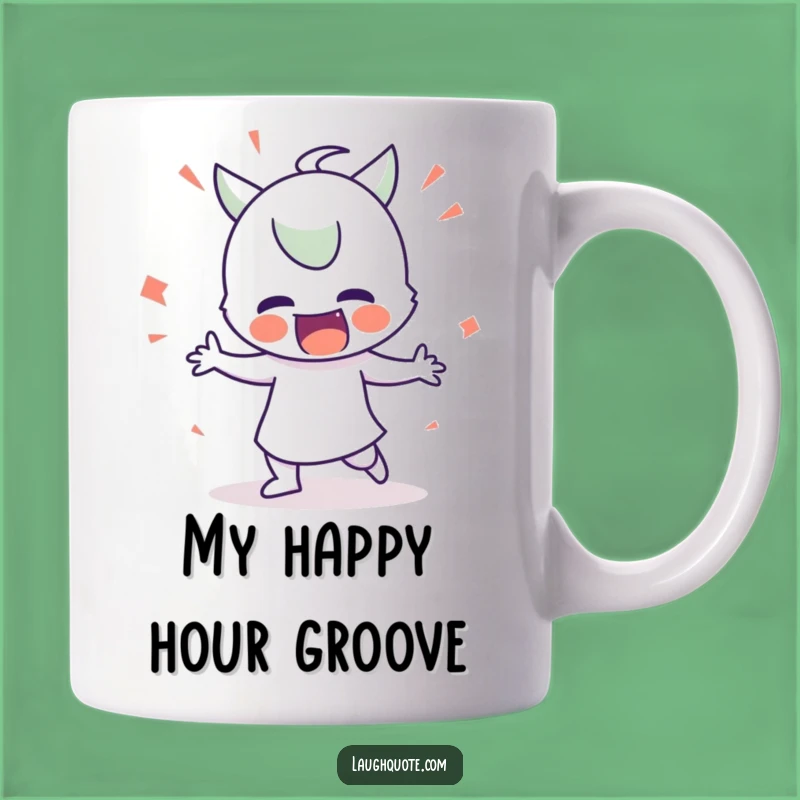 Funny Silly Dance Mug: Exaggerated Moves Character, Perfect Funny Gift for Dancers
