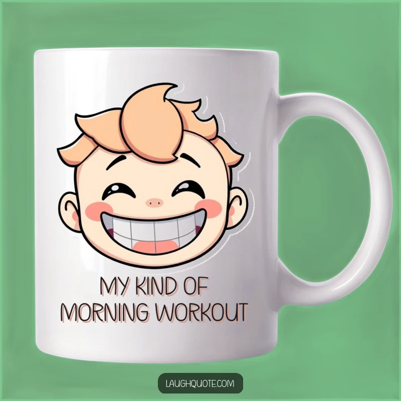 Hilarious Laughing Character Mug: A Funny Gift for Endless Giggles