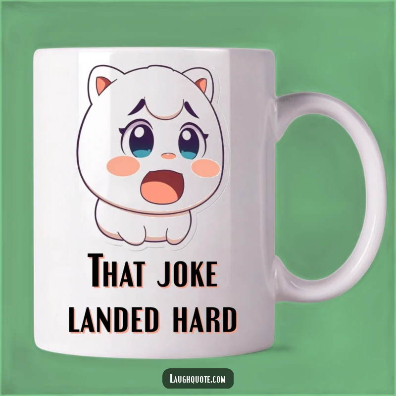 Funny Laughing Mug - Surprised Character Hilarious Gift