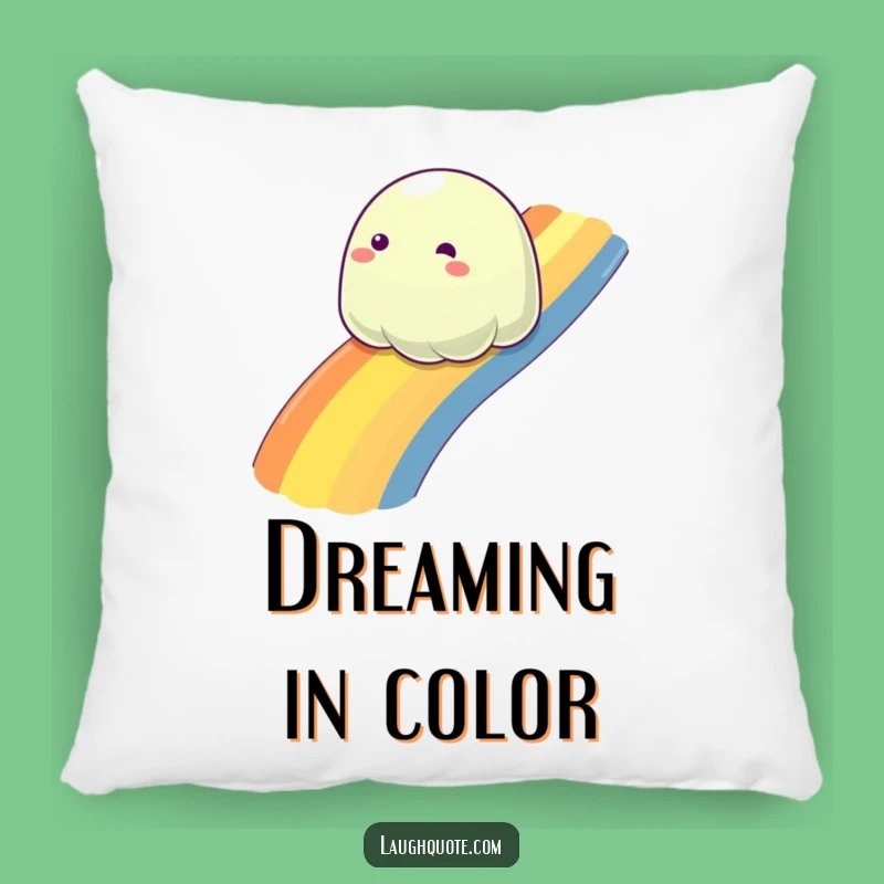 Funny Joyful Slime Pillow: Cuddle Up with Colorful Comfort!