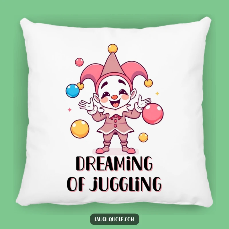 Funny Jester Sound Pillow: Soft Comfort with Playful Character