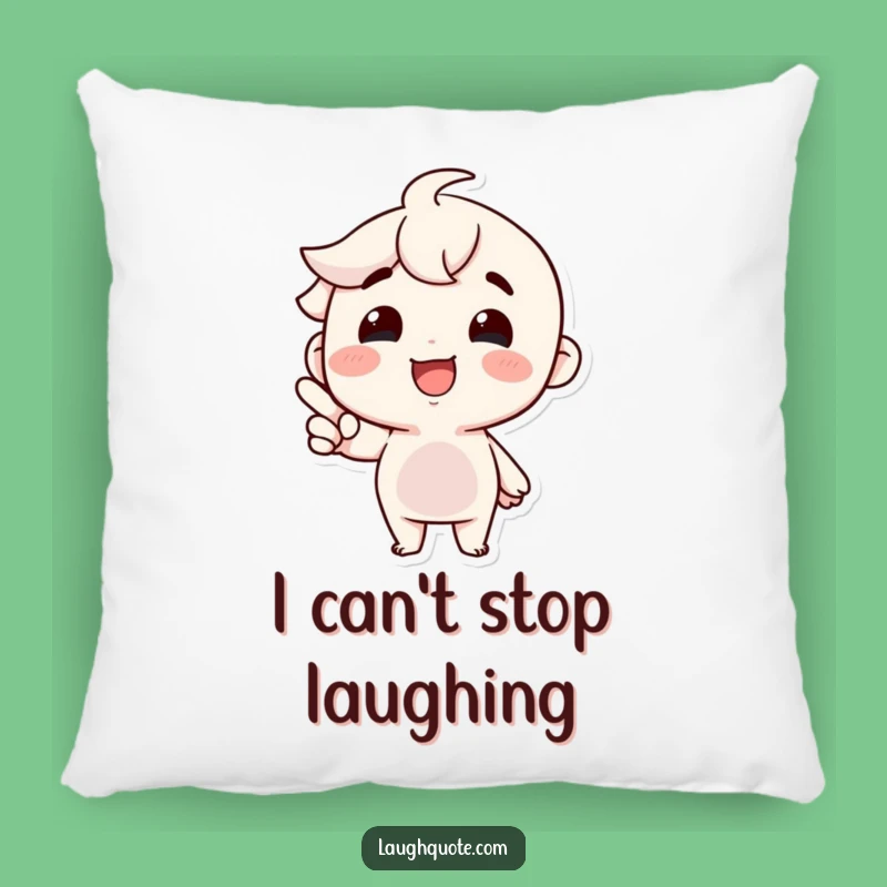 Funny Joyful Character Pillow: Snuggle Up with This Hilarious and Comfy Accent!