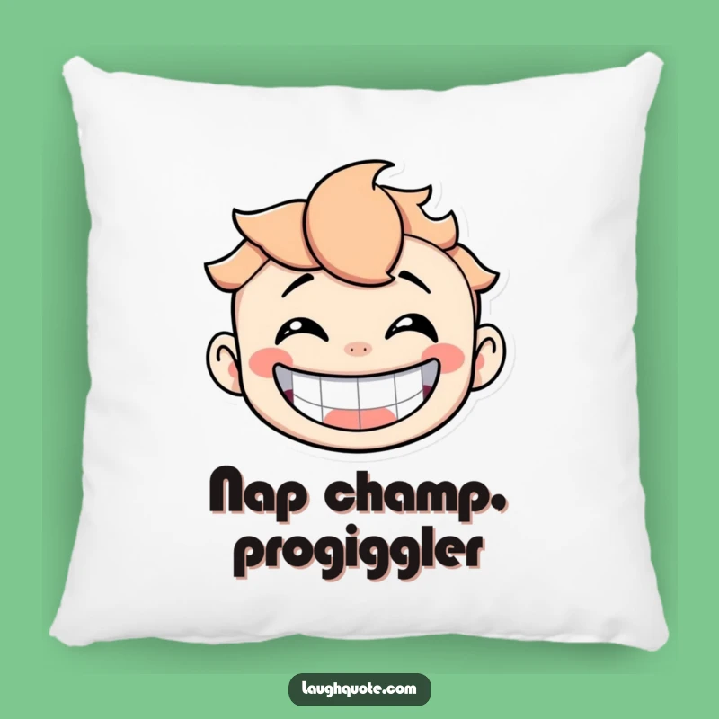Cozy Funny Laughing Character Pillow: Comfort and Comedy, a Hilarious Gift