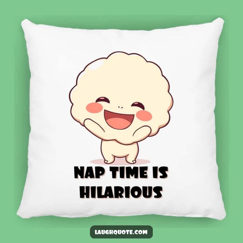 Funny Laugh Bubble Pillow: Cozy Comfort with Exaggerated Humor