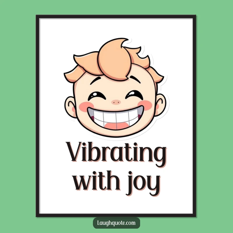 Digital Funny Laughing Character Art: Instant Joy, a Hilarious Printable Gift