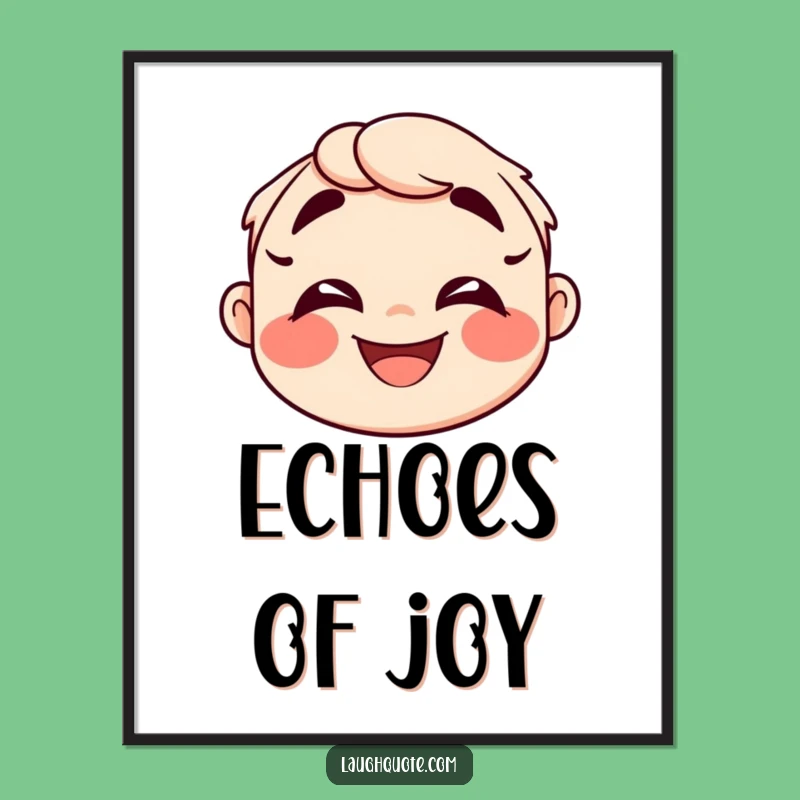 Funny Laugh Lines Digital Art: Instant Exaggerated Humor Decor