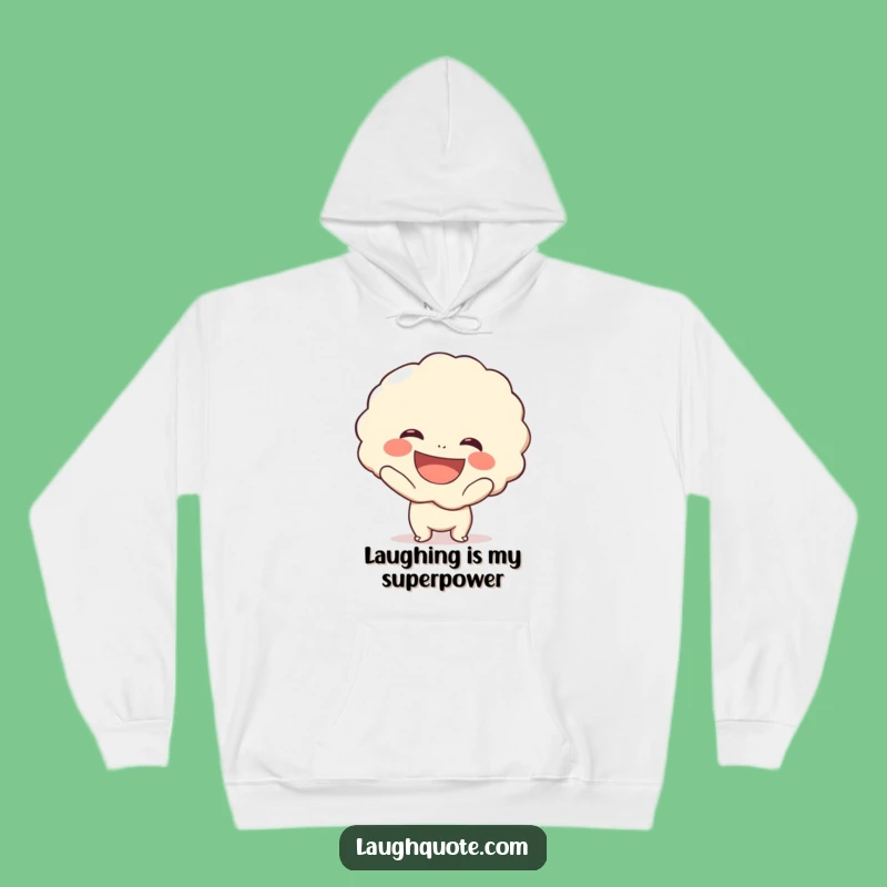 Funny Hoodie: Cozy Laugh Bubble Character for Ultimate Comfort