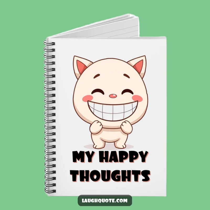 Funny Smile Notebook: Giant Exaggerated Smile Journal, Jot Down Happiness, Ideal Funny Gift