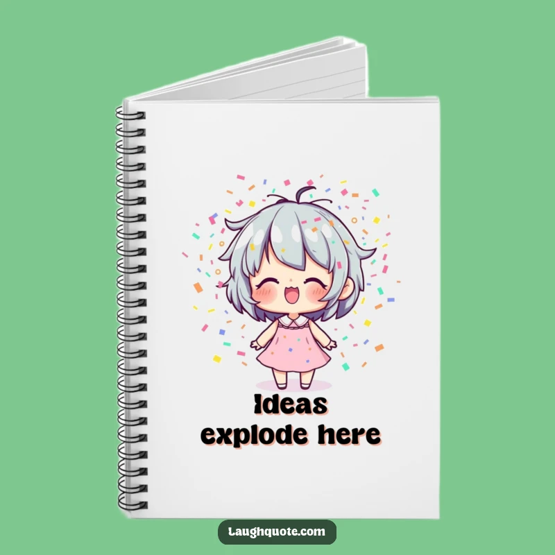 Funny Confetti Breath Notebook: Joyful Character Journal, Capture the Fun, Ideal Funny Gift