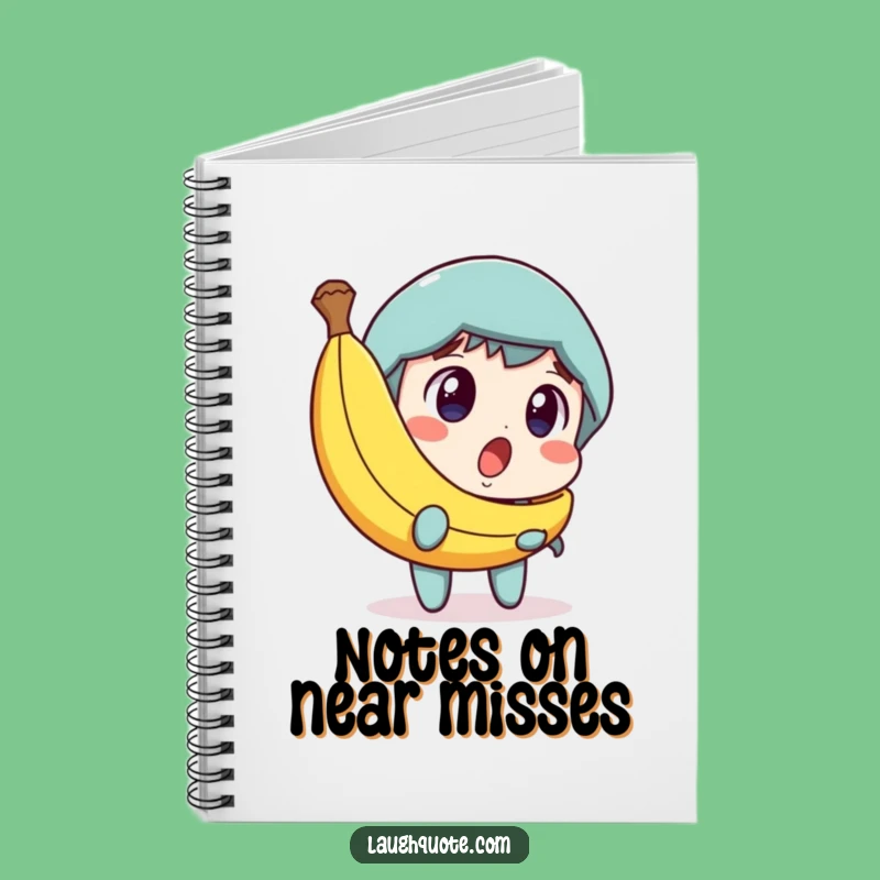 Funny Banana Peel Notebook: Capture Amused Thoughts