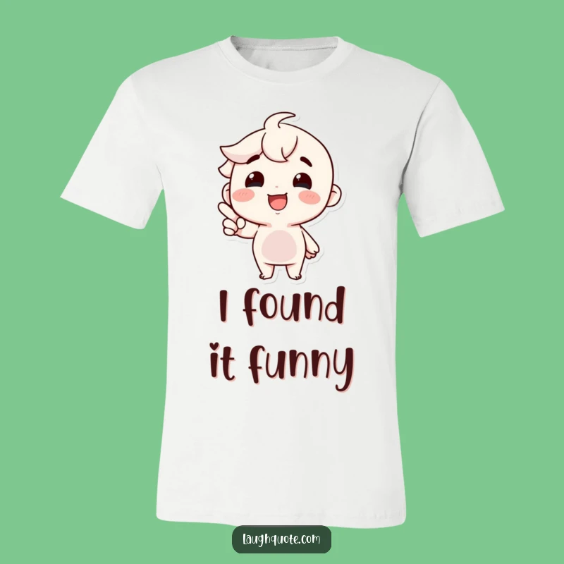 Funny Joyful Character T-Shirt: Wear Your Amusement with This Hilarious Tee!