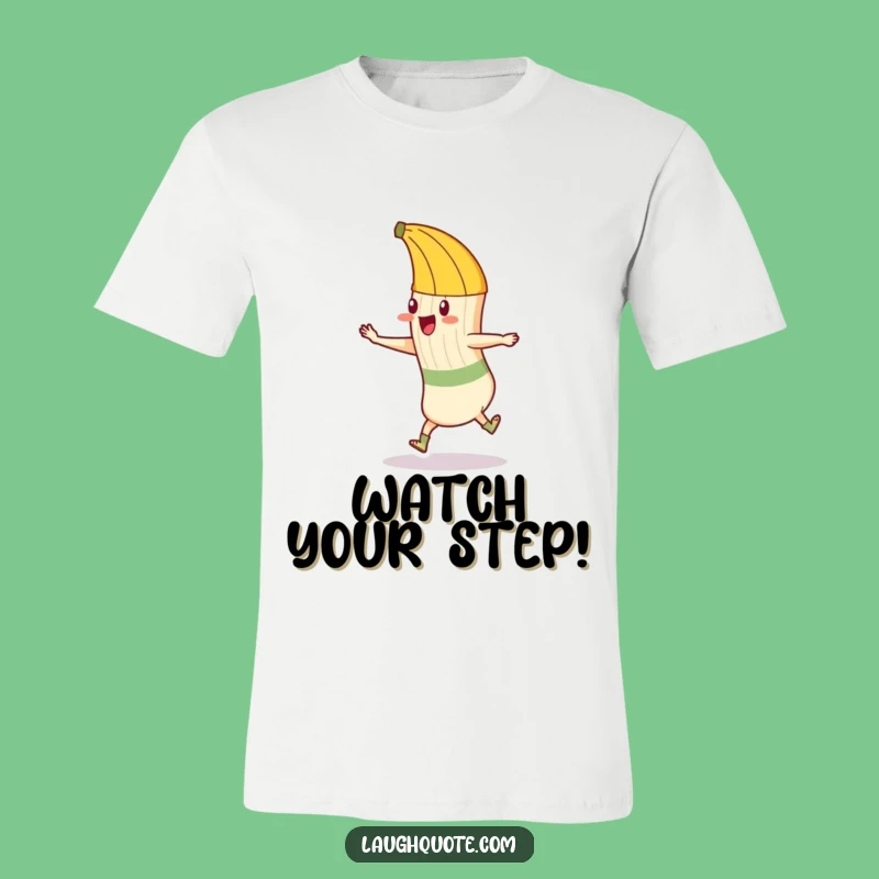 Funny Banana Peel Sock Dance T-Shirt: Hilarious Prankster Style