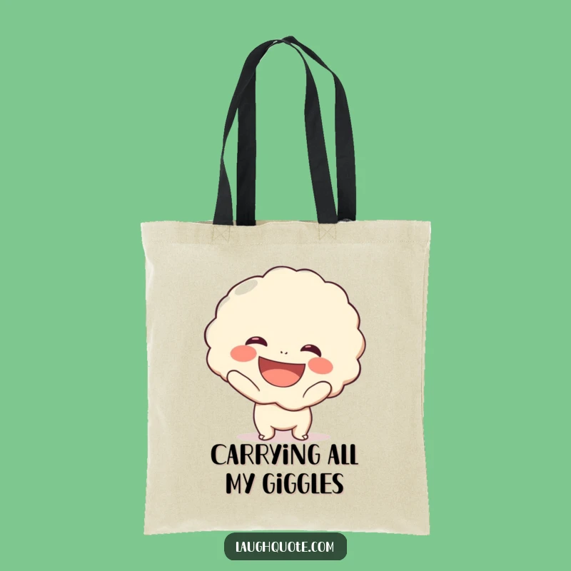 Funny Laugh Bubble Tote Bag: Carry Your Humor in Style