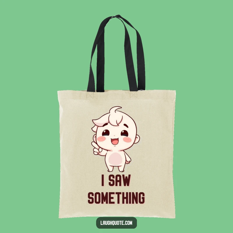Funny Joyful Character Tote Bag: Carry Your Laughs in Style, Perfect Funny Gift!